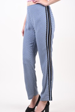 Pantaloni Dama Sunday 6131 Blue/White/Black
